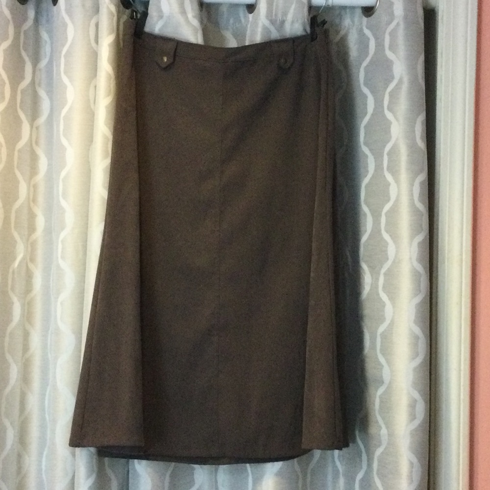 Suede Skirt